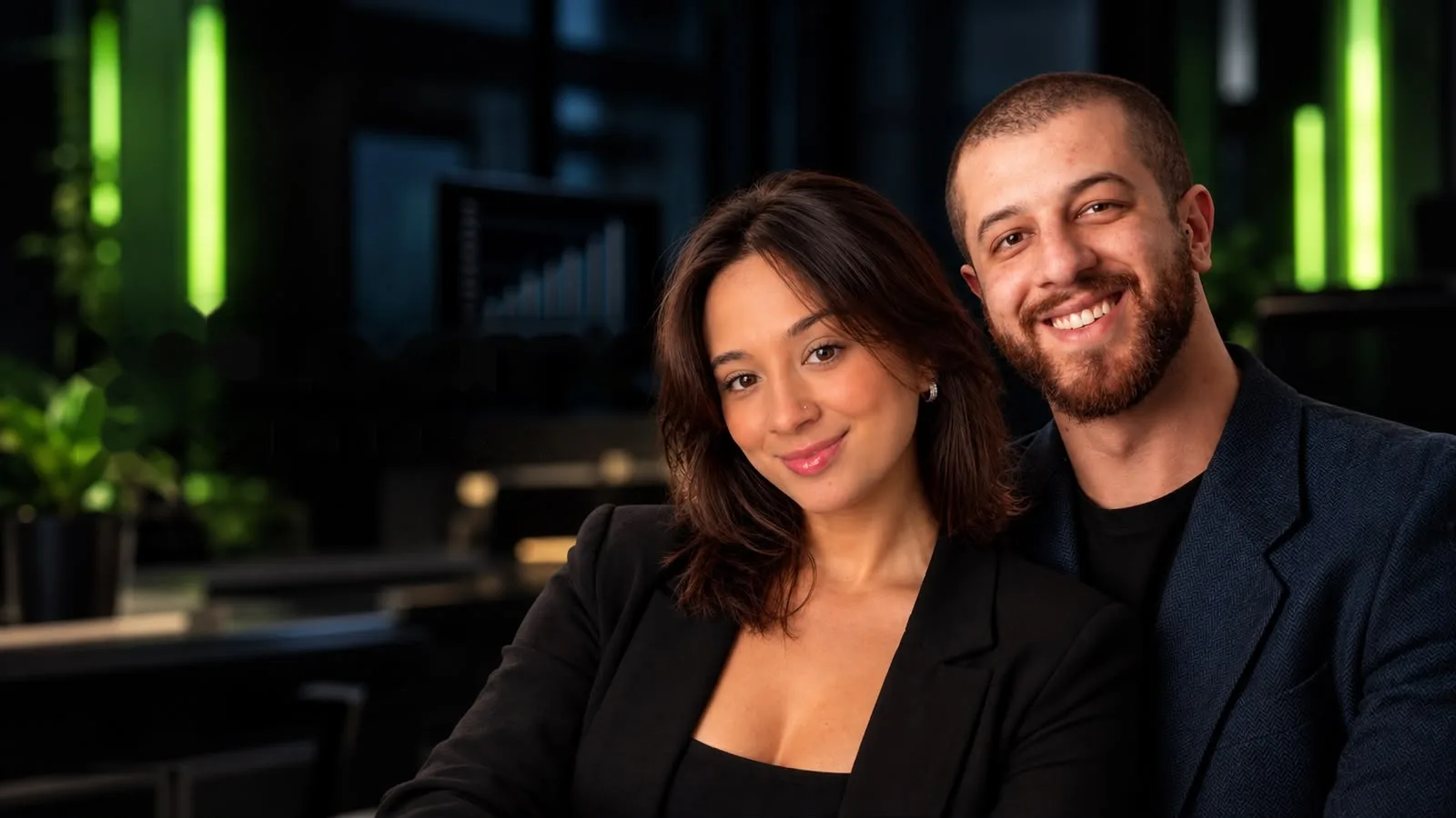 Natália Salles e Gabriel Bochio, da Velocity Digital